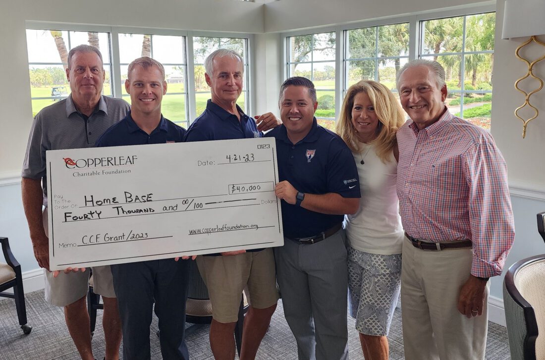 Home Base Florida receives 40,000 grant from Copperleaf Charitable